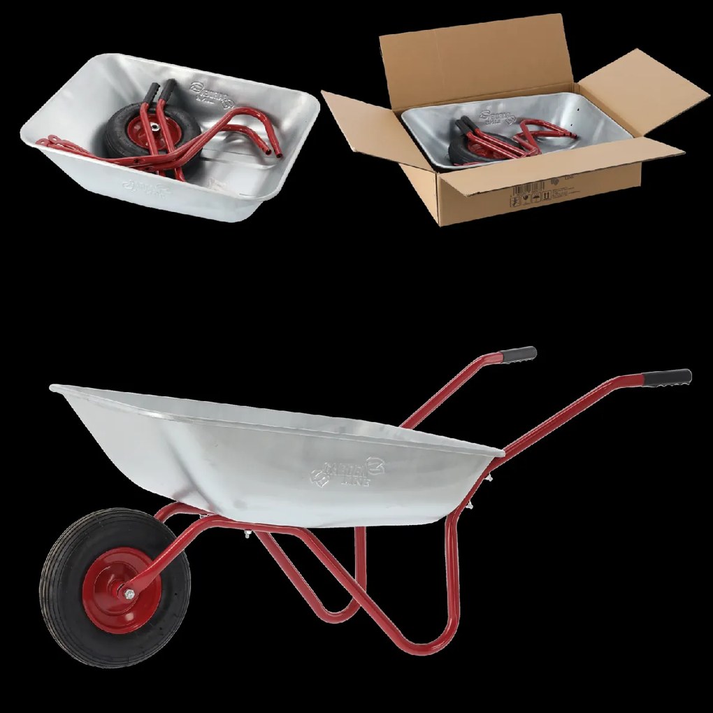 Garden Line KOLESOVY FURIK – NOSNOSŤ 120 L