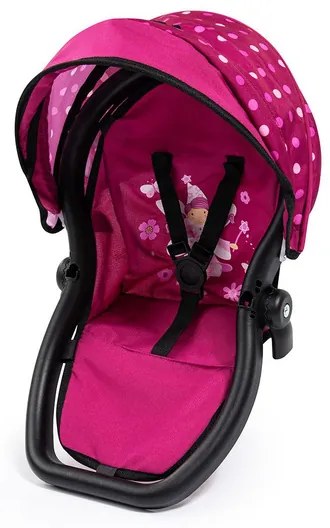Bayer Design Kočík pre bábiky Twin Neo (bordová) (100317609)