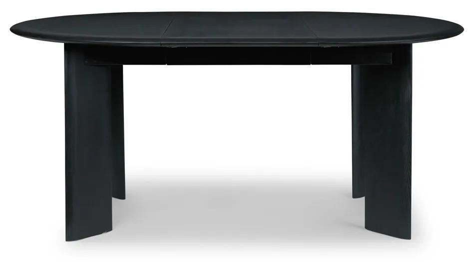 Stôl Bevel Extend x2 – čierny naolejovaný buk