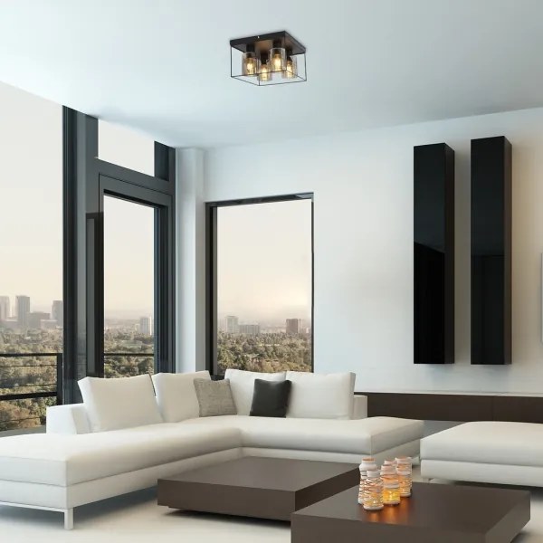 Rabalux 71034 - Stropné svietidlo CHADWICK 4xE27/25W/230V