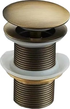 Mexen zátka klik-klak okrúhla, starožitný bronz - 79910-30