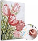 Maľovanie podľa čísel TULIPÁNY – nízka náročnosť