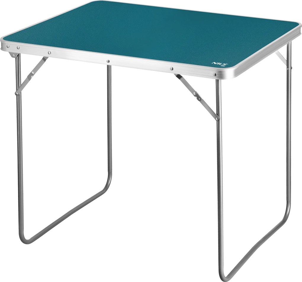 NC3401 MODRÝ KEMPINGOVÝ STÔL 80×60×70 CM NILS CAMP