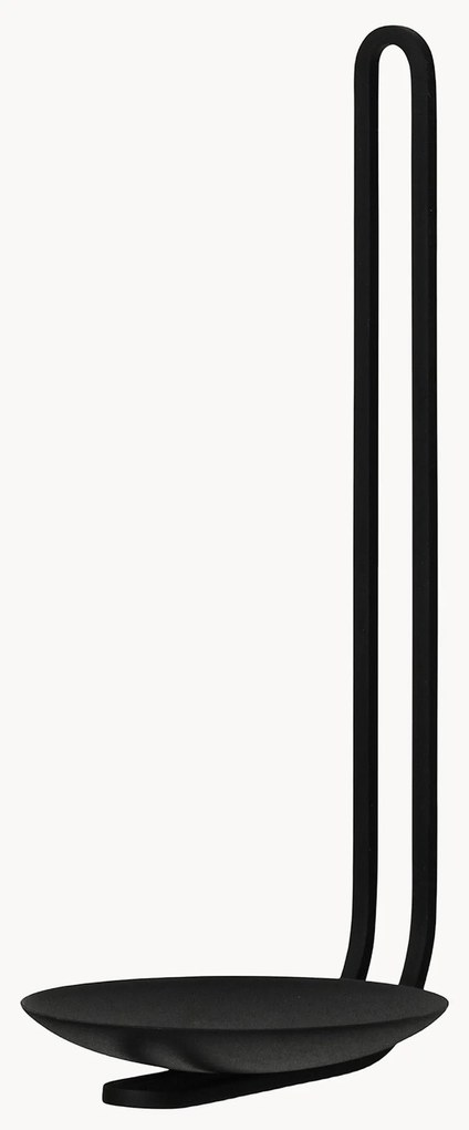 Kovový nástenný svietnik Clip