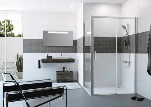 Hüppe Classics 2 Easy Entry sprchové dvere 130 cm C25610.069.322