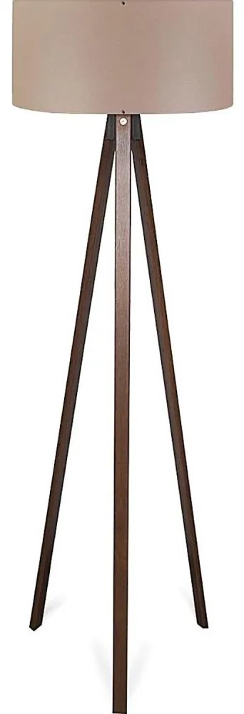 Stojacia lampa AYD 1xE27/40W/230V hnedá