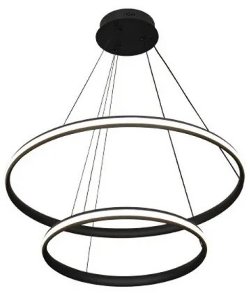 Stmievateľný LED luster s lankom LED/90W/230V 3000-6500K pr. 60 cm + diaľkové ovládanie