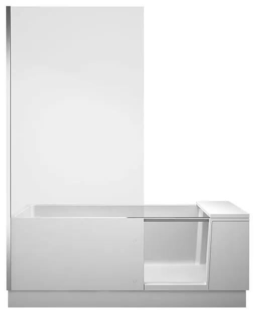 Duravit Shower&amp;Bath rohová vaňa 170x75 cm ľavostranné biela 700403000000000