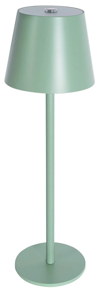Toolight Toolight, dotyková LED nočná stolná lampa 5W, 3 farby svetla, USB napájanie, APP1368-T GREEN, svetlá zelená, OSW-08630