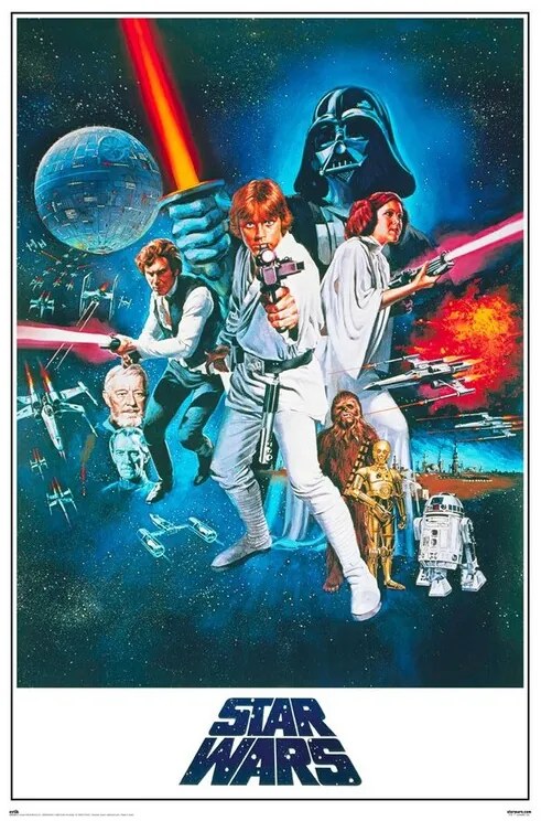 Plagát, Obraz - Star Wars, (61 x 91.5 cm)