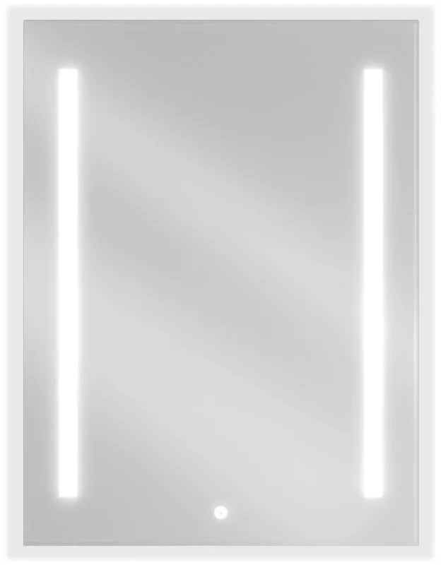 Mexen Remi, LED kúpeľňové zrkadlo s podsvietením 60x80 cm, 6000K, ochrana proti zahmlievaniu, 9804-060-080-611-00