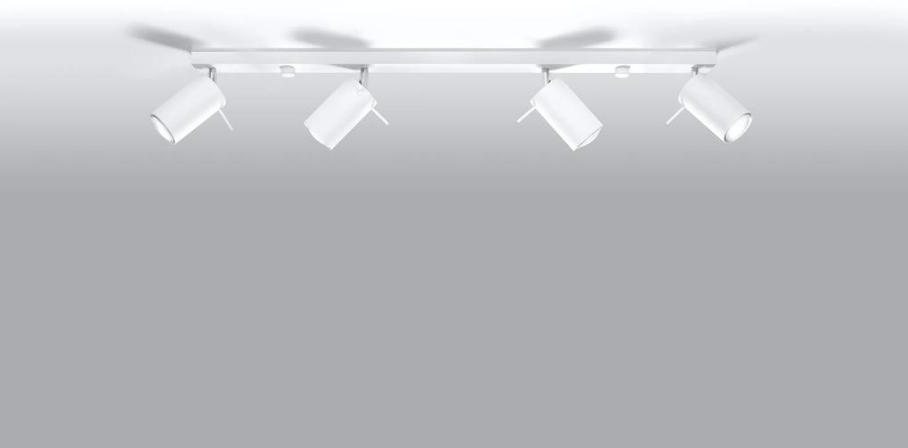 Sollux stropné bodové svietidlo spot RING 4L biele SL.0331