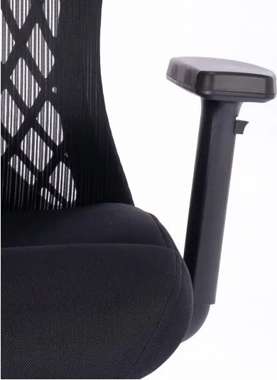 MI Ergonomické kreslo AVERY čierne