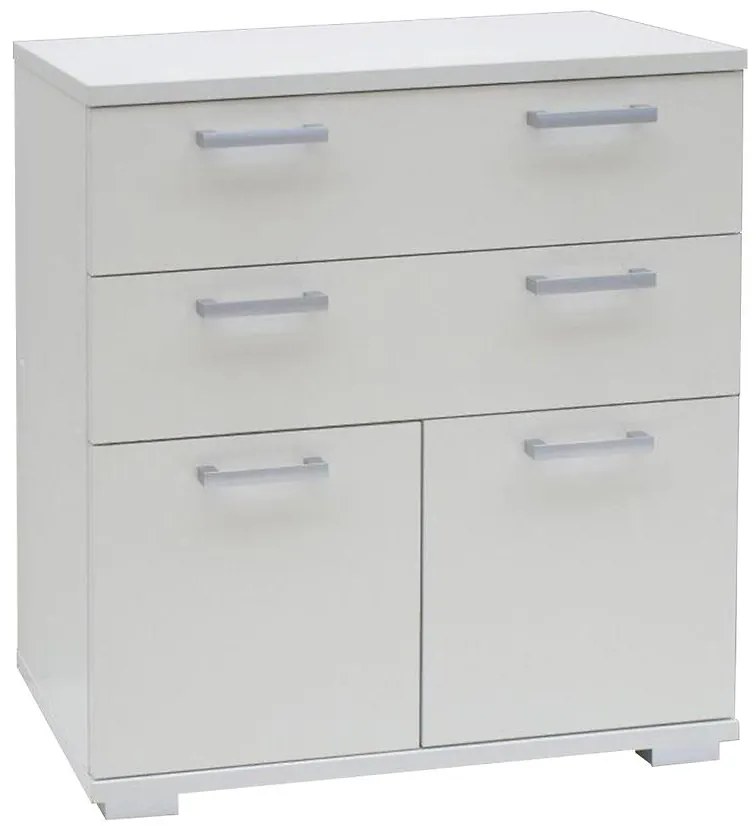 Komoda Polaris  2d2s biely