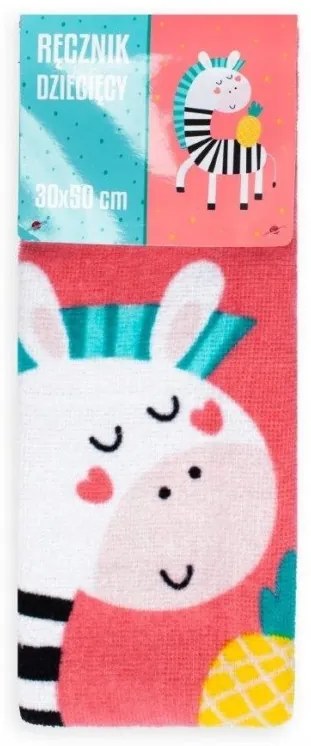 FARO Detský uterák bavlnený Zebra 30x50 cm
