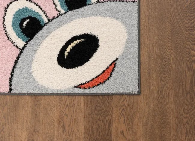 Detský koberec Funky Top Tig žltý