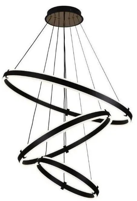 LED Stmievateľný luster na lanku LED/250W/230V 3000-6500K + diaľkové ovládanie