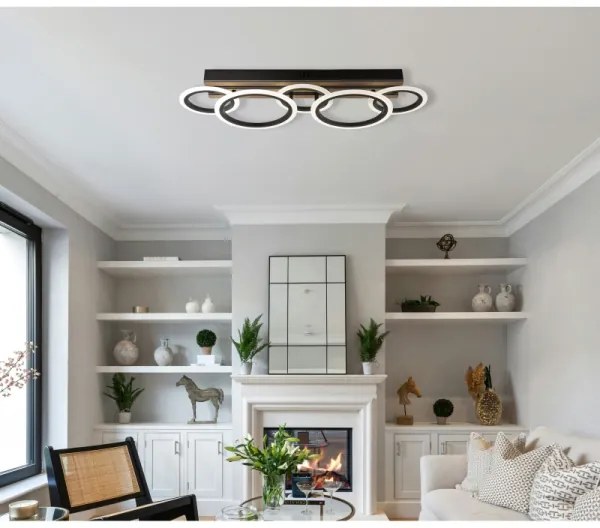 Globo 67360D4 - LED Stropné svietidlo BLEVINS 34W/230V 3000/4200/600K 25x74,5 cm