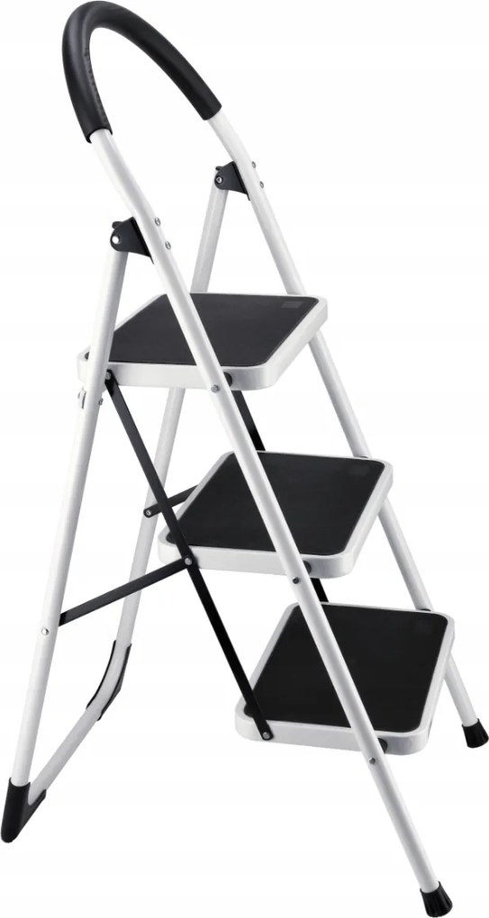 CROWNMAN Skladací domový rebrík 3-stupňový