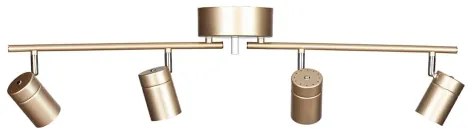 ByRydens 4200720-6501 - Bodové svietidlo CORRECT 4xGU10/7W/230V zlatá