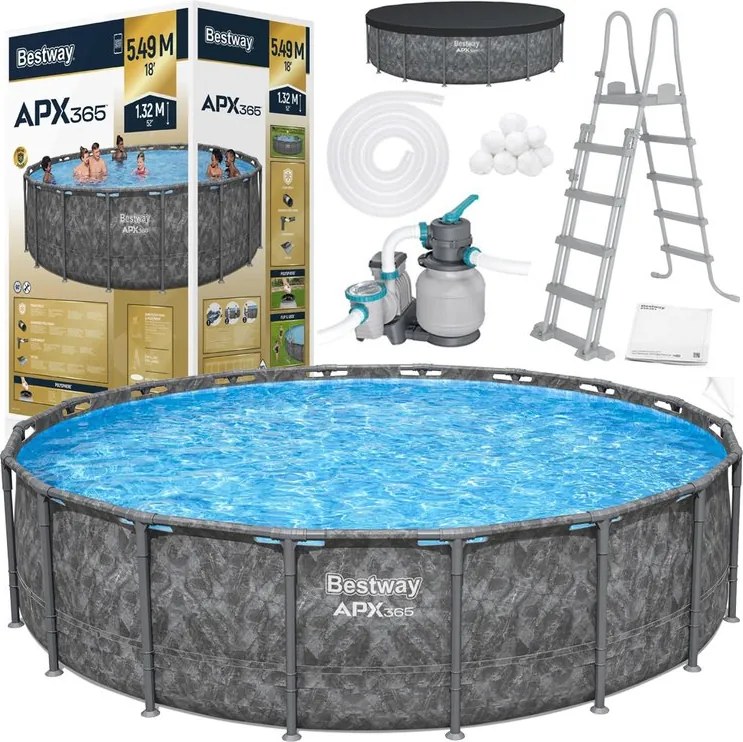 Rámový bazén 18FT 549x132 cm APX 365 BESTWAY 561KC