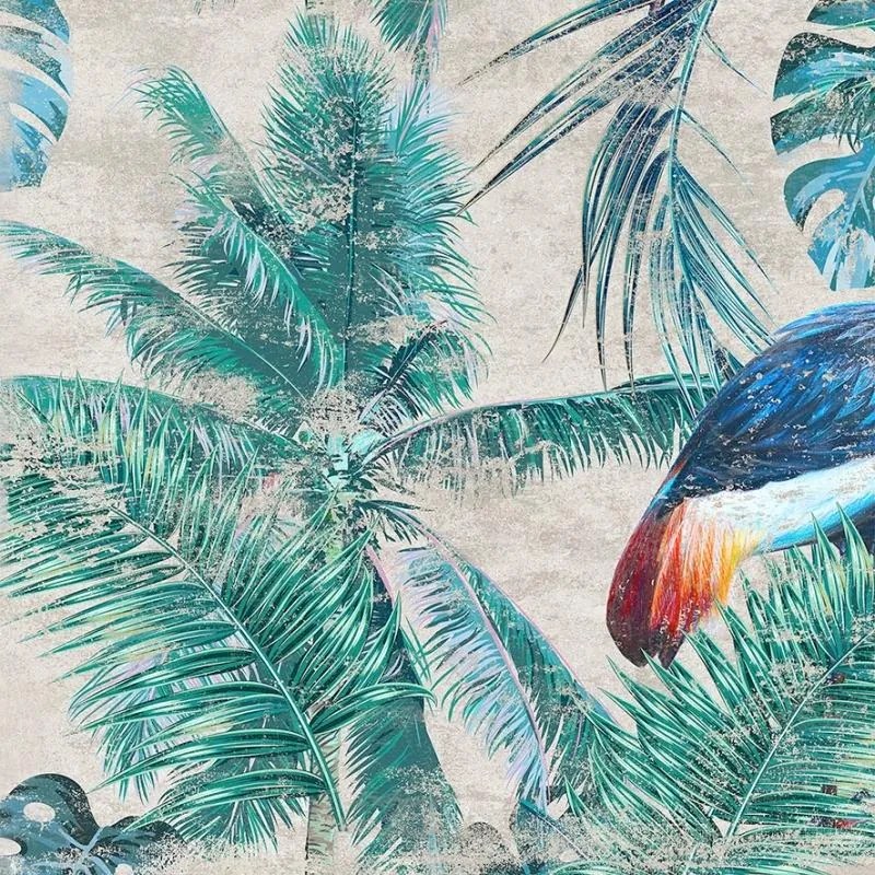 Gresový obklad  Dekor Mural 60/60 Birds 3/4