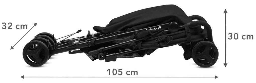 Kočík Kidwell QUGAR Black