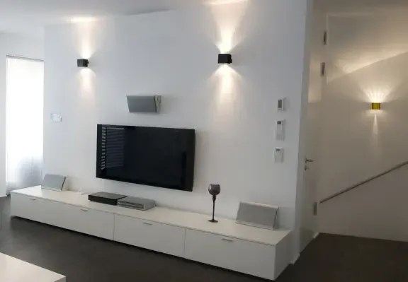 LED vonkajšie nástenné osvetlenie Ginna 3 tmavosivá