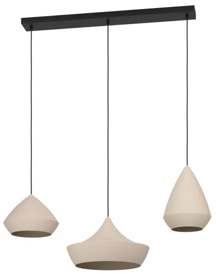 Eglo 390269 - Luster na lanku TORREMOLINOS 3xE27/28W/230V béžová