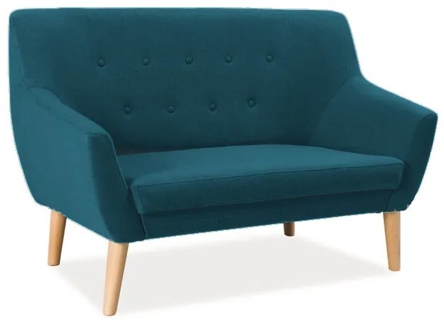 SOFA NORDIC 2 KOLOR MORSKI TAPICERKA CABLO 09 / BUK