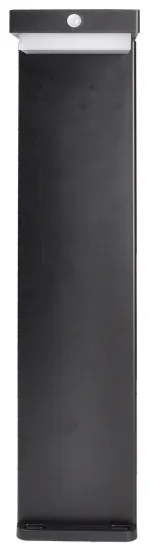 Solight WO7202 - LED Solárna lampa so senzorom PALERMO LED/5W/2000mAh IP54 čierna