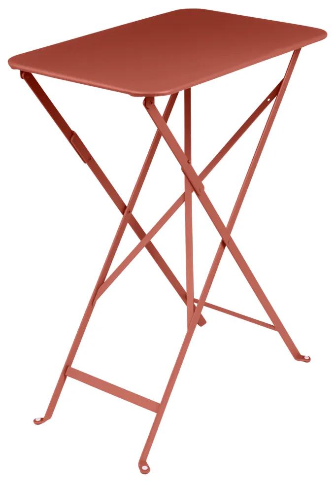 Fermob Skladací stolík BISTRO 57x37 cm - Red Ochre