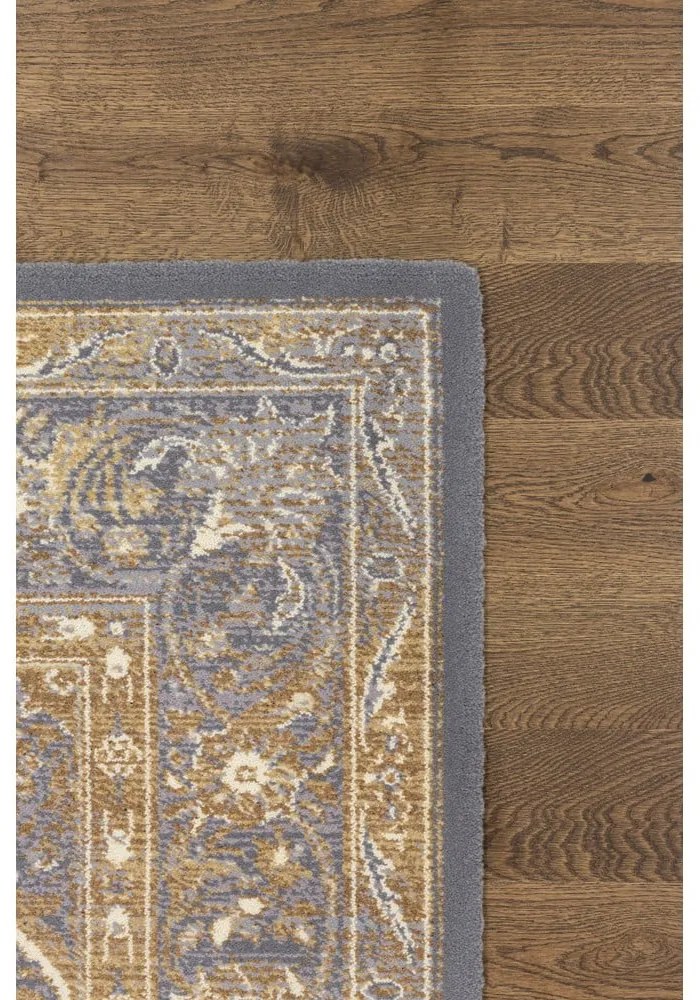 Béžovo-sivý vlnený koberec 200x300 cm Zana – Agnella