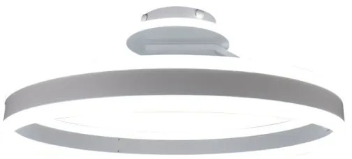 LED Stmievateľný prisadený luster LED/86W/230V 3000-6500K biela + diaľkové ovládanie