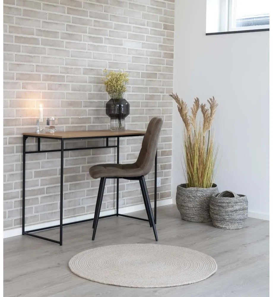 Písací stôl s doskou v dubovom dekore House Nordic Vita