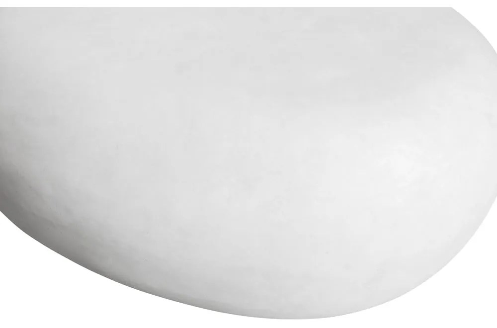 Biely konferenčný stolík 49x65 cm Pebble – vtwonen