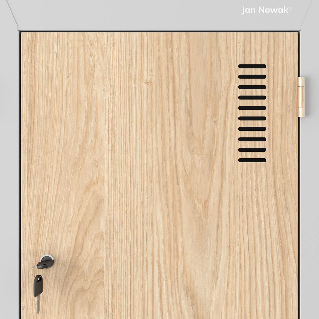 Šatníková skriňa typu L sivá / dub sonoma: Eco Design JULIA, 800 x 1850 x 450 mm
