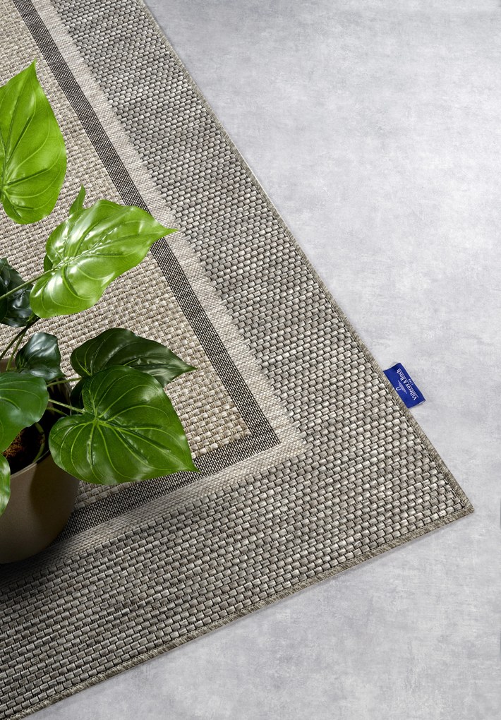 Villeroy & Boch, Kusový koberec Villeroy & Boch 106076 Brown – na von aj na doma, 190x290, hnedá, chodba / predsieň