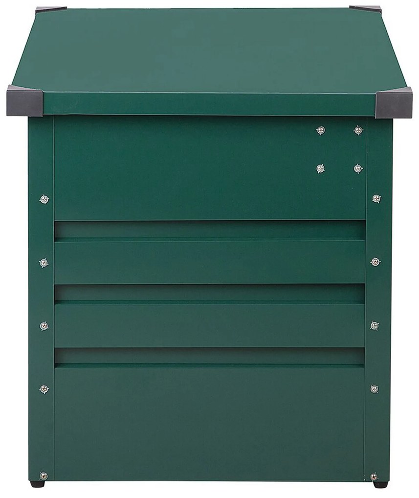 Úložný box zelený 100 x 62 cm 300L CEBROSA Beliani