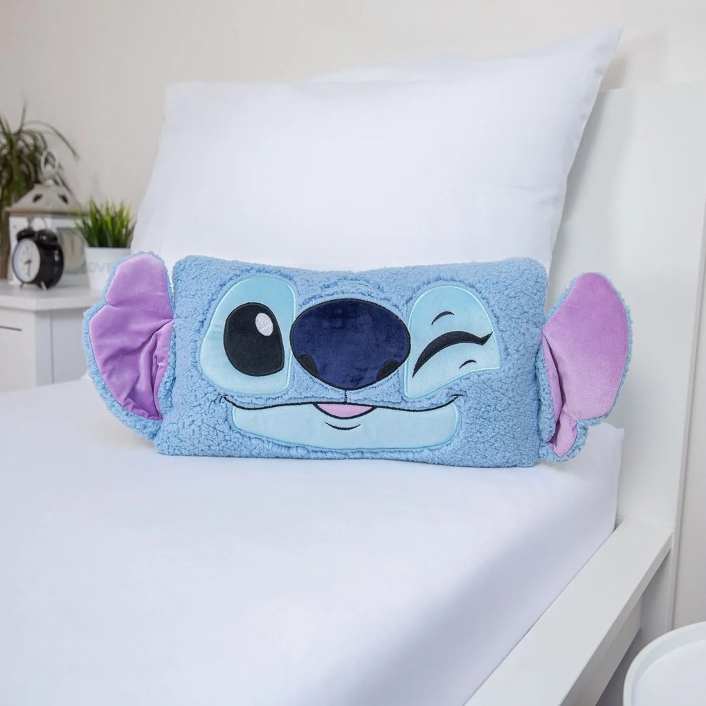 Jerry Fabrics Tvarovaný vankúšik Lilo and Stitch "Blink"