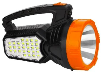 WELLHOX Výkonná LED baterka s výkonom 75W