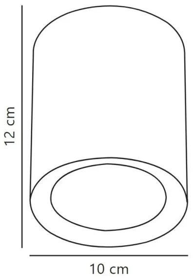 Nordlux - LED bodové svietidlo FALLON LONG LED/5,5W/230V biela
