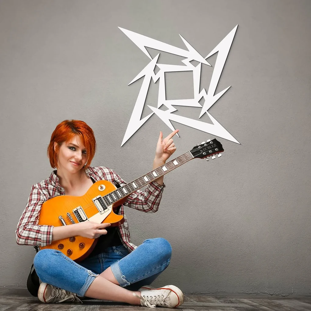 DUBLEZ | Drevený symbol - Metallica Ninja Star