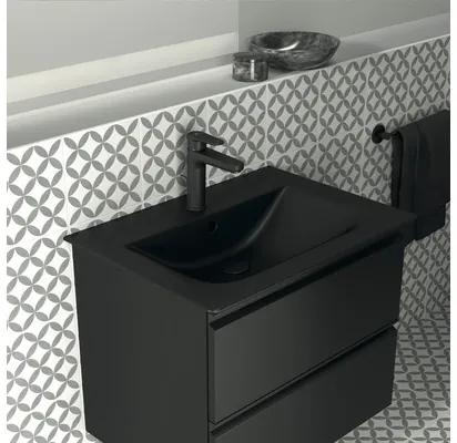 Umývadlo na skrinku Ideal Standard Connect Air sanitárna keramika čierna 64 x 46 x 16,5 cm E0289V3