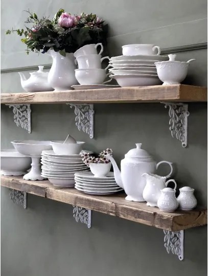 Porcelánový džbánok na mlieko s čipkou Provence lace - 9cm / 0.2L