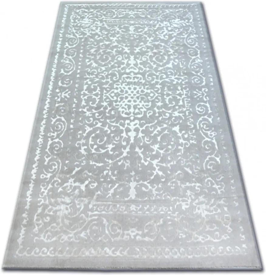 Luxusný kusový koberec akryl Many sivý, Velikosti 240x350cm