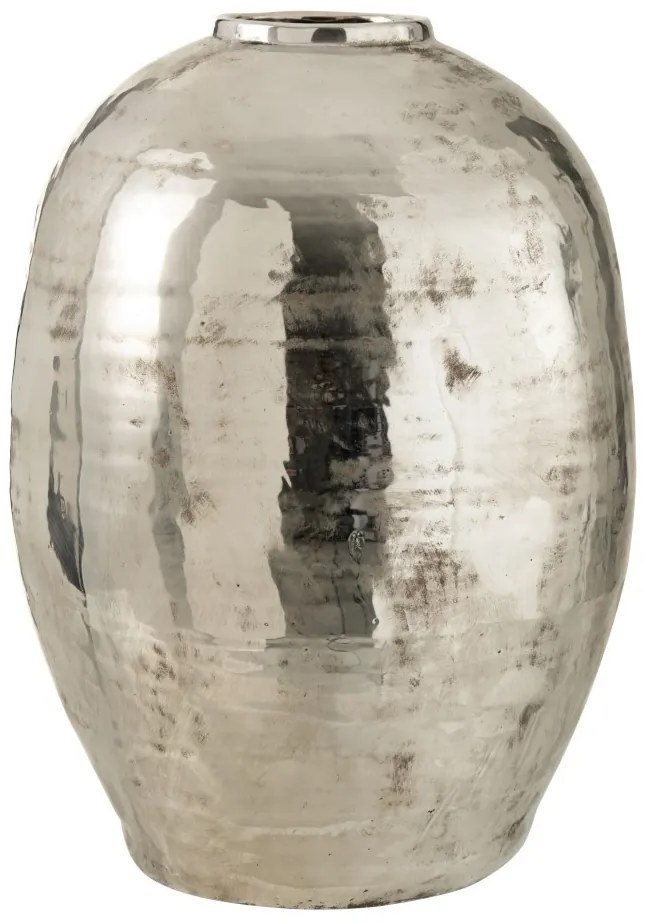 Veliká strieborná váza Arya - Ø 39 * 57 cm