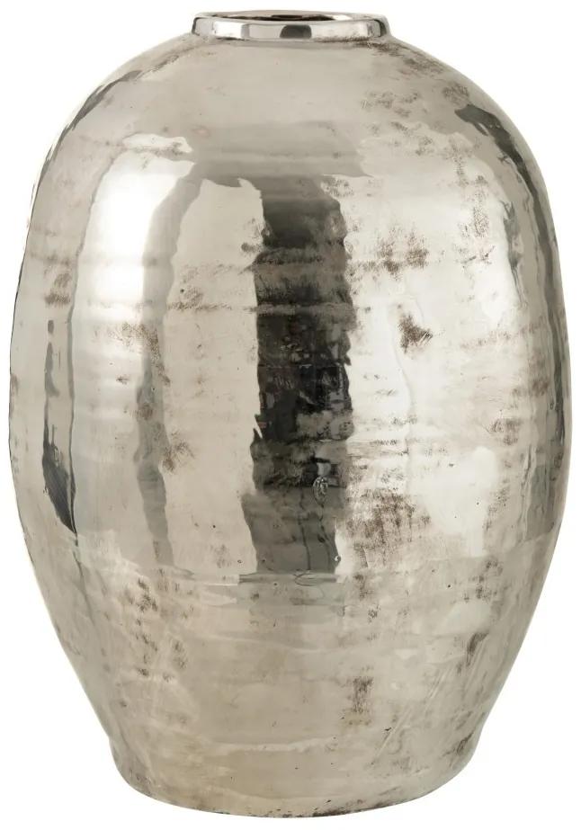 Veliká strieborná váza Arya - Ø 39 * 57 cm