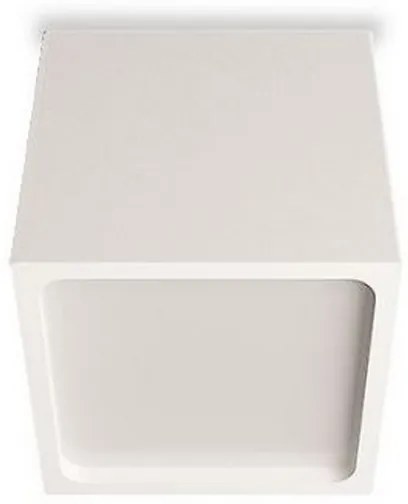 LED2 - LED Vonkajšie stropné svietidlo CUBE LED/12W/230V biela IP54