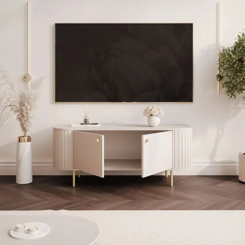 TV skrinka LYDIA 123 cm kašmír